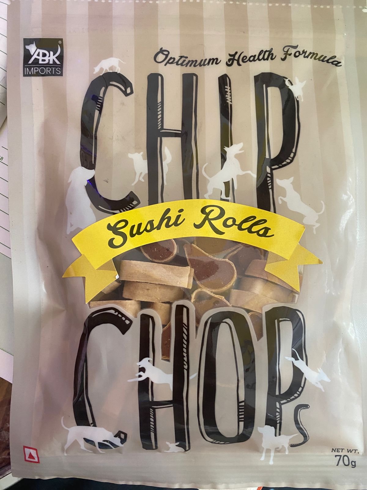 CHIP CHOP SUSHI  ROLLS